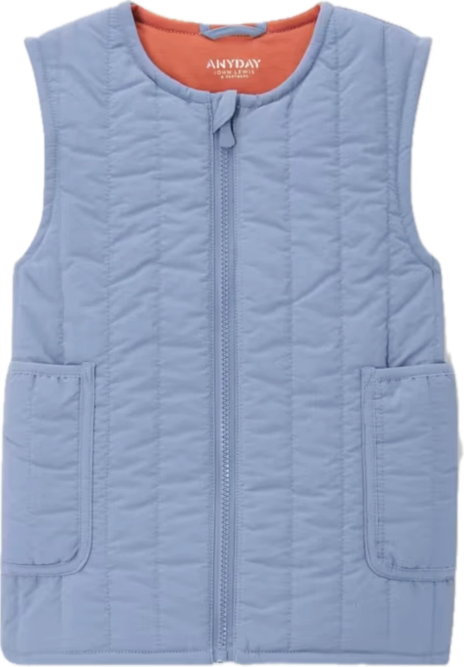 John Lewis Boys Summer Gilet Jacket Coat Cool Blue BRAND NEW with tags thumbnail 7 of 7
