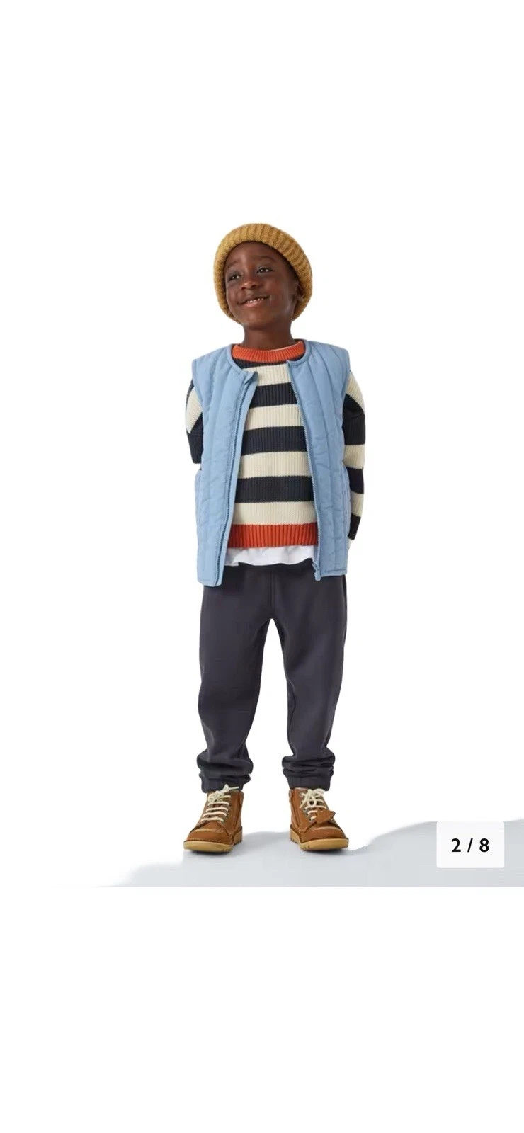 John Lewis Boys Summer Gilet Jacket Coat Cool Blue BRAND NEW with tags thumbnail 4 of 7
