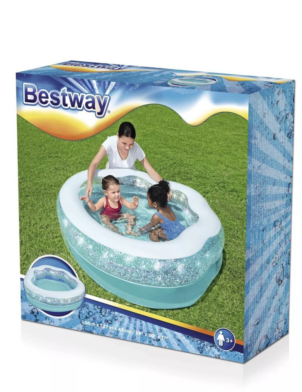 Bestway Swimming Pool Shell Shape Glitter Ball Children’s Pool - view 1 of 3