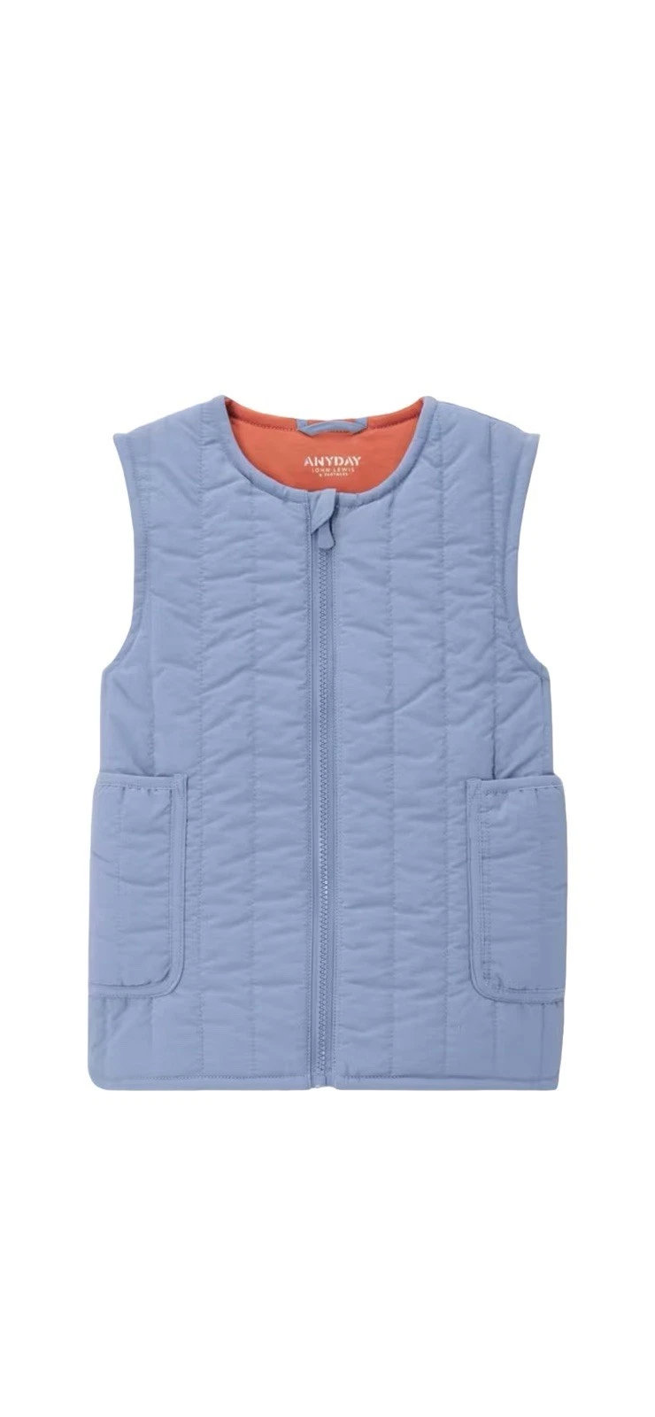 John Lewis Boys Summer Gilet Jacket Coat Cool Blue BRAND NEW with tags - view 1 of 7