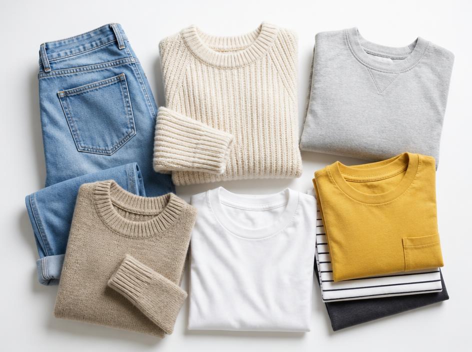Clothing products at clearance prices